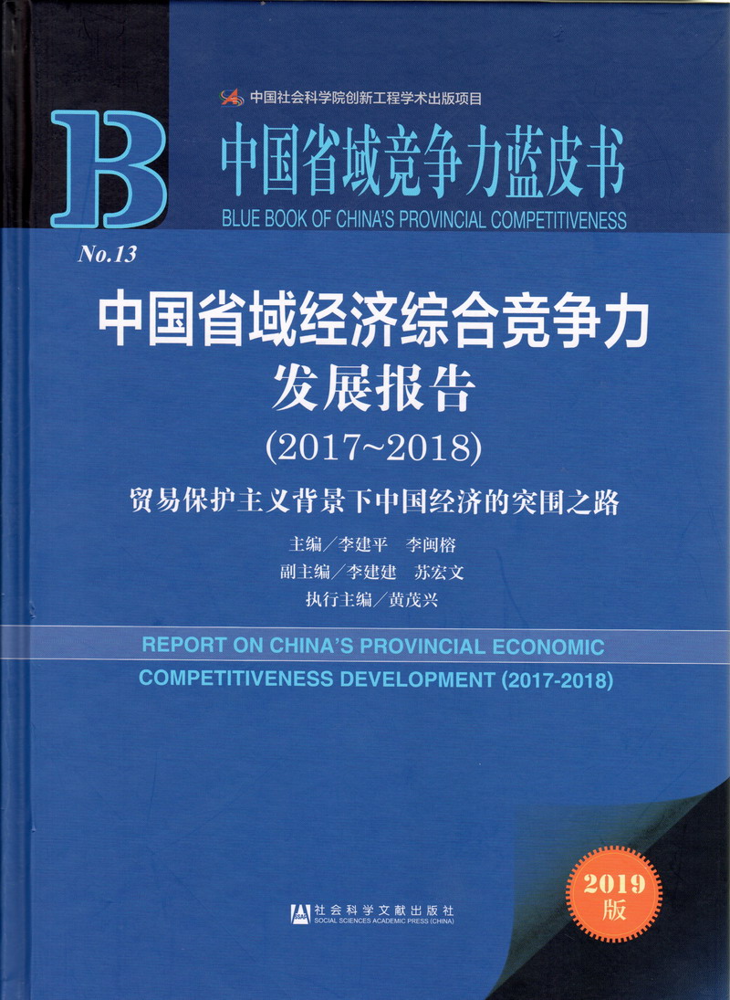 干干干五月丁香毛片中国省域经济综合竞争力发展报告（2017-2018）